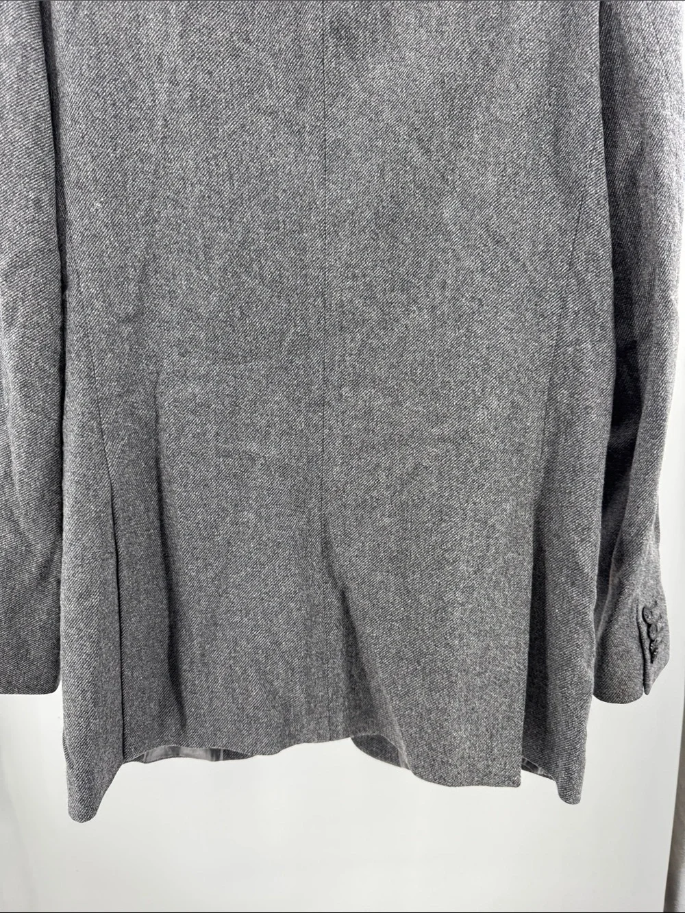 Banana Republic Men's Gray Sport Coat Blazer Tailored Wool-Blend 42L office